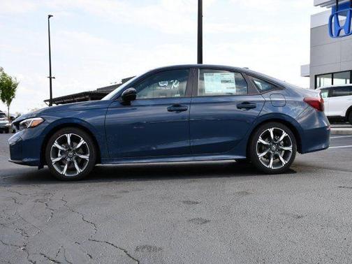 Blue Lagoon Pearl 2026 Honda Civic Hybrid Sport Touring