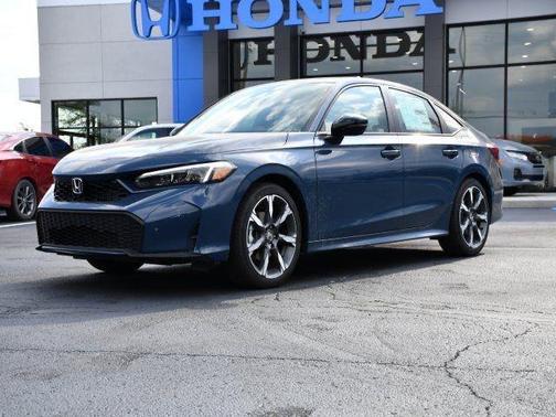 Blue Lagoon Pearl 2026 Honda Civic Hybrid Sport Touring