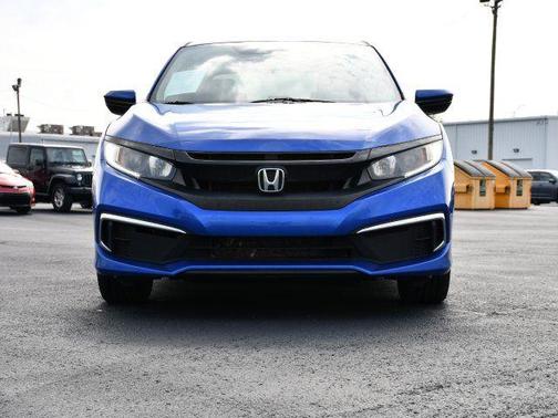 Aegean Blue Metallic 2019 Honda Civic LX