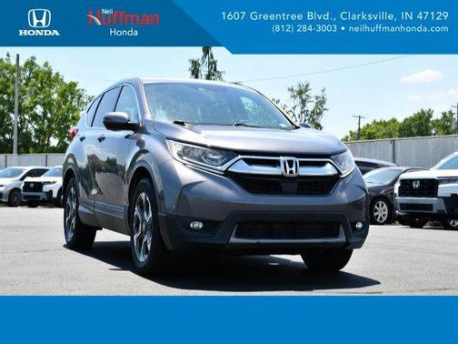 Modern Steel Metallic 2018 Honda CR-V EX-L
