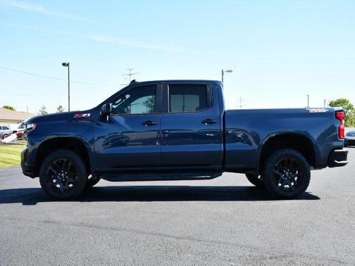 Northsky Blue Metallic 2021 Chevrolet Silverado 1500 LT Trail Boss