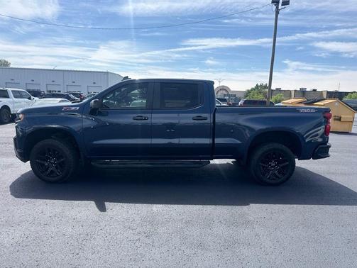 Northsky Blue Metallic 2021 Chevrolet Silverado 1500 LT Trail Boss