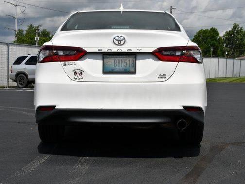 Super White 2021 Toyota Camry LE