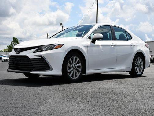 Super White 2021 Toyota Camry LE