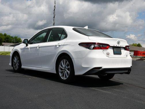Super White 2021 Toyota Camry LE