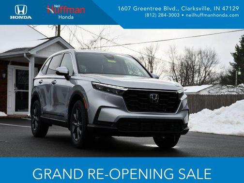 Solar Silver Metallic 2026 Honda CR-V EX-L AWD