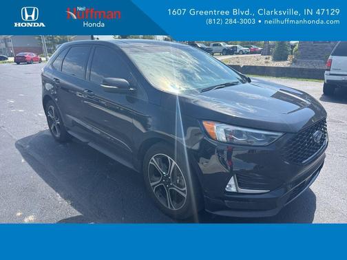Agate Black Metallic 2019 Ford Edge ST