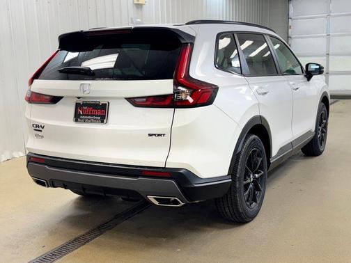 Platinum White 2026 Honda CR-V Hybrid Sport AWD