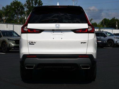 Platinum White 2026 Honda CR-V Hybrid Sport AWD