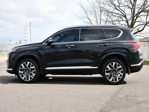 Twilight Black 2023 Hyundai SANTA FE Calligraphy