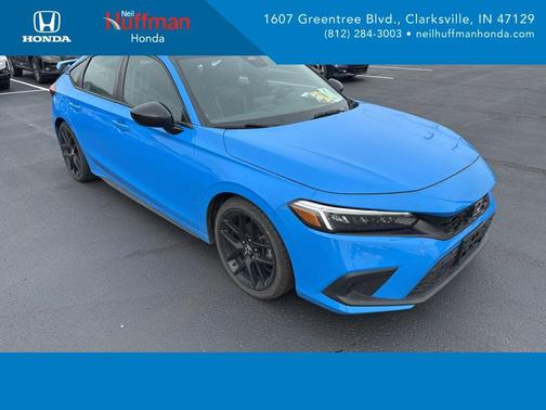 Blue Pearl 2024 Honda Civic Sport