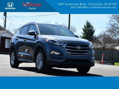 Coliseum Gray 2018 Hyundai TUCSON SEL