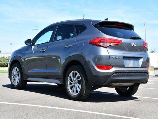 Coliseum Gray 2018 Hyundai TUCSON SEL