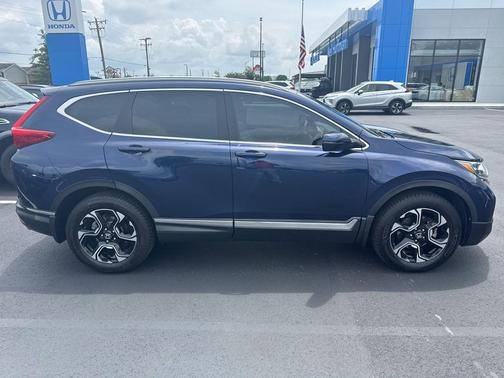 Obsidian Blue Pearl 2019 Honda CR-V Touring
