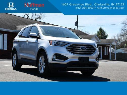 Ingot Silver Metallic 2019 Ford Edge SEL