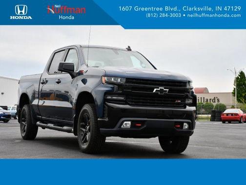 Northsky Blue Metallic 2019 Chevrolet Silverado 1500 LT Trail Boss