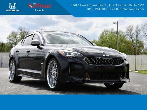 Aurora Black 2022 Kia Stinger GT-Line