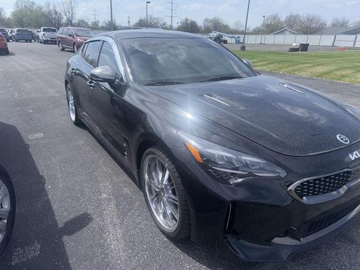 Aurora Black 2022 Kia Stinger GT-Line