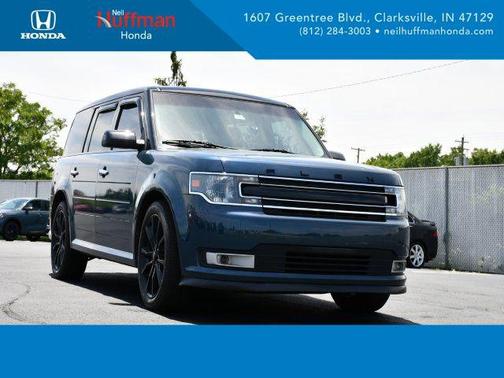 Too Good To Be Blue Metallic 2016 Ford Flex SEL