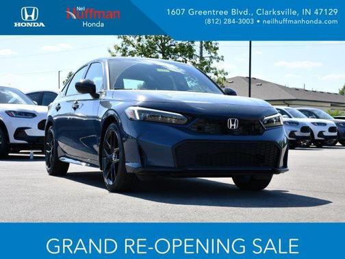 Blue Lagoon Pearl 2026 Honda Civic Hybrid Sport