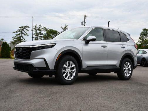 Solar Silver Metallic 2026 Honda CR-V LX AWD