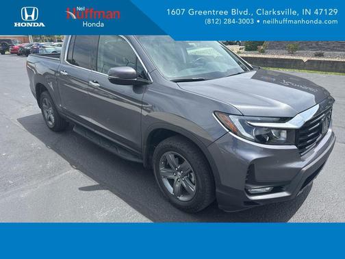 Modern Steel Metallic 2023 Honda Ridgeline RTL-E
