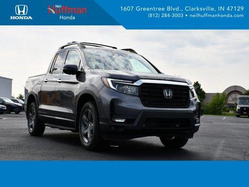 Modern Steel Metallic 2023 Honda Ridgeline RTL-E