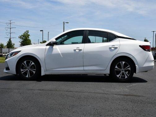 Aspen White Tricoat 2020 Nissan Sentra SV