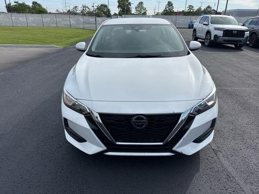 Aspen White Tricoat 2020 Nissan Sentra SV