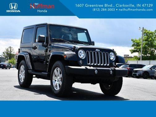 Black Clearcoat 2016 Jeep Wrangler Sahara