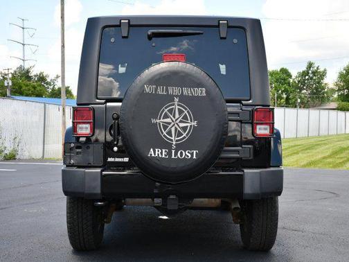 Black Clearcoat 2016 Jeep Wrangler Sahara