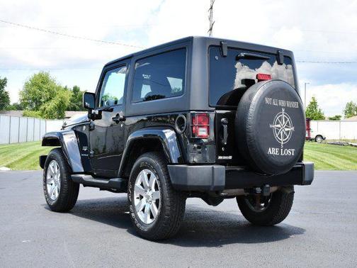 Black Clearcoat 2016 Jeep Wrangler Sahara
