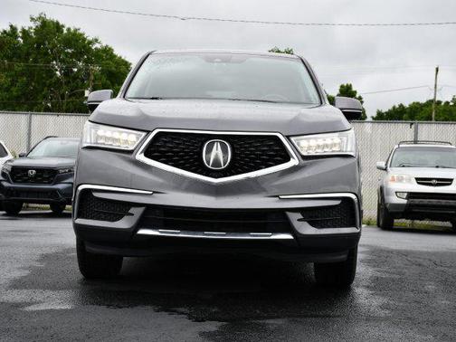 Modern Steel Metallic 2018 Acura MDX 3.5L