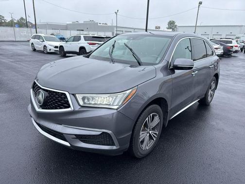 Modern Steel Metallic 2018 Acura MDX 3.5L