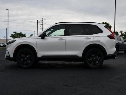 Platinum White Pearl 2026 Honda CR-V Hybrid Sport Touring AWD