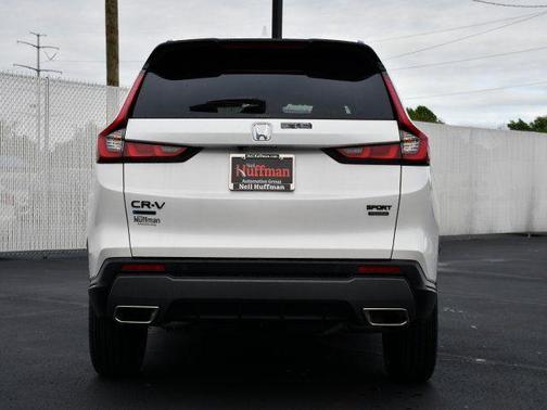 Platinum White Pearl 2026 Honda CR-V Hybrid Sport Touring AWD