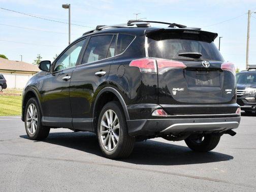 Black 2017 Toyota RAV4 Limited