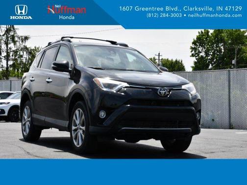 Black 2017 Toyota RAV4 Limited