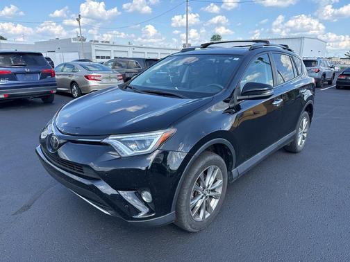 Black 2017 Toyota RAV4 Limited
