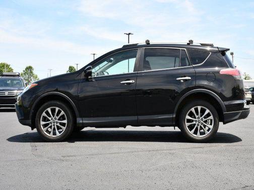 Black 2017 Toyota RAV4 Limited