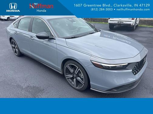 Urban Gray Pearl 2023 Honda Accord Hybrid Sport
