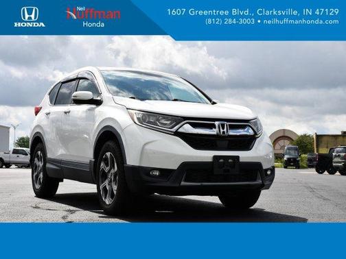 White Diamond Pearl 2017 Honda CR-V EX