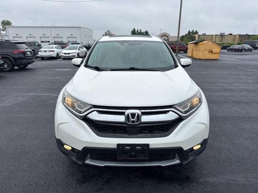 White Diamond Pearl 2017 Honda CR-V EX