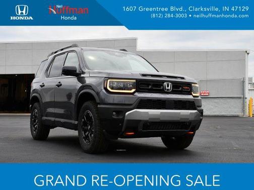 Modern Steel Metallic 2026 Honda Passport AWD TrailSport Elite