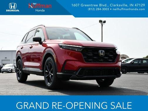 Radiant Red Metallic 2026 Honda CR-V Hybrid Sport-L AWD