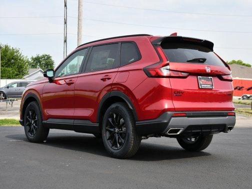 Radiant Red Metallic 2026 Honda CR-V Hybrid Sport-L AWD