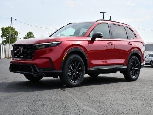 Radiant Red Metallic 2026 Honda CR-V Hybrid Sport-L AWD