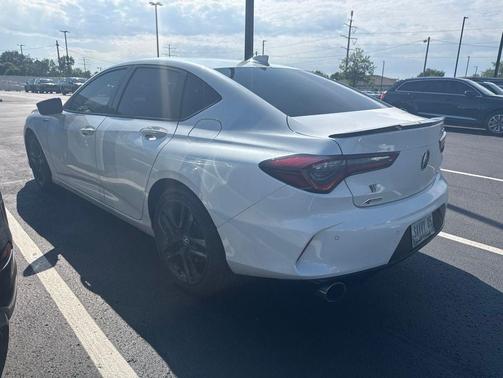 Platinum White Pearl 2024 Acura TLX A-Spec