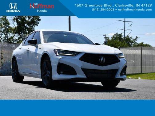 Platinum White Pearl 2024 Acura TLX A-Spec