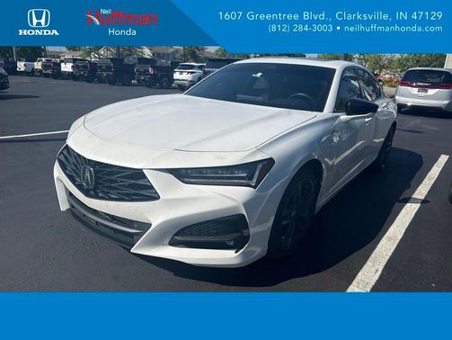 Platinum White Pearl 2024 Acura TLX A-Spec